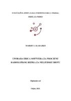 UPORABA ERICA SOFTVERA ZA PROCJENU RADIOLOŠKOG RIZIKA ZA NELJUDSKU BIOTU